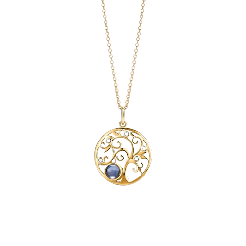 Tree of Life Photo Necklace - With Custom Photo