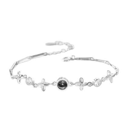 Eden Diamond Photo Bracelet - With Custom Photo